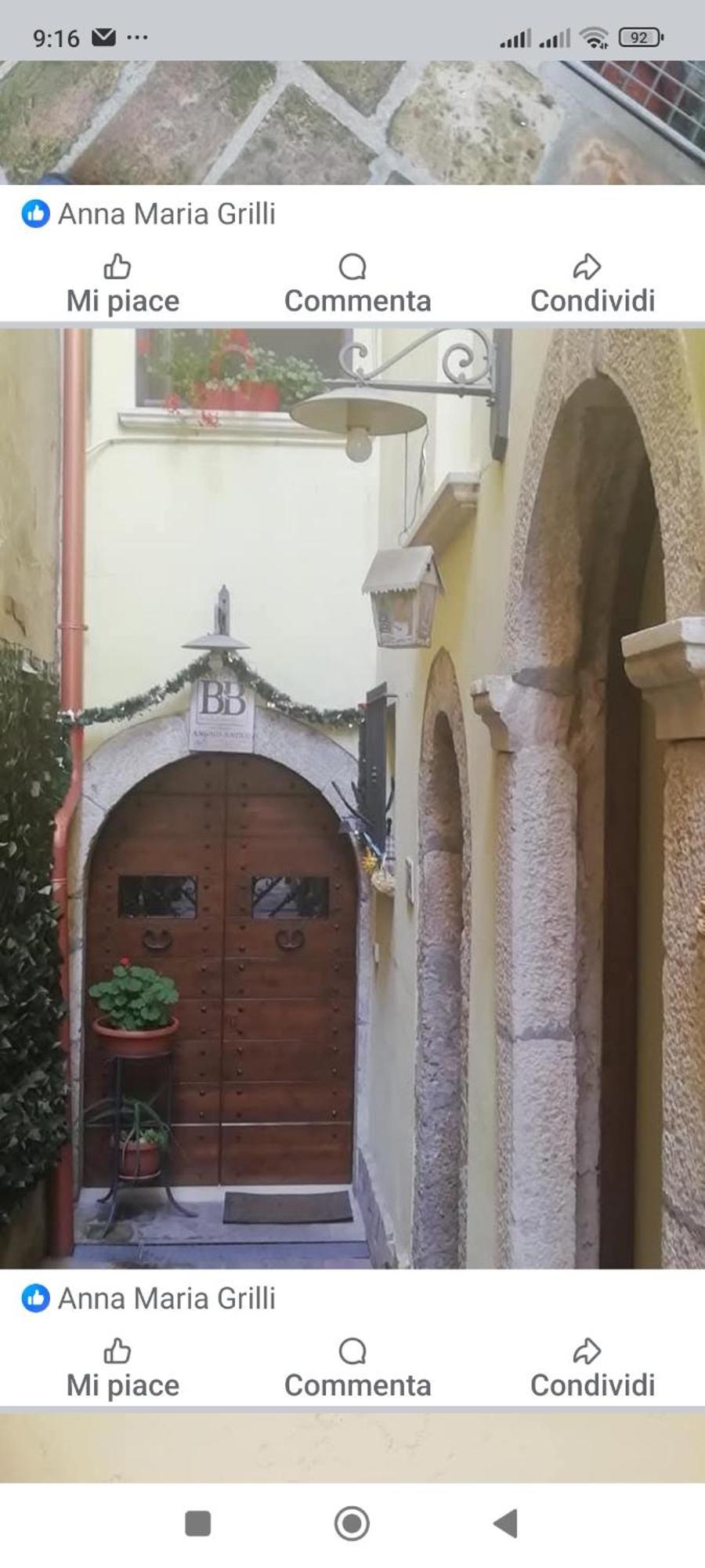 Bed And Breakfast Angolo Antico Pratola Peligna Exterior foto
